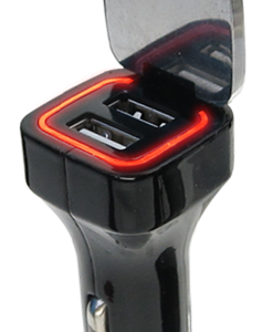 מטען מתחבר למצת הרכב