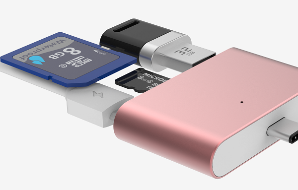 קורא כרטיסים נייד TYPE-C